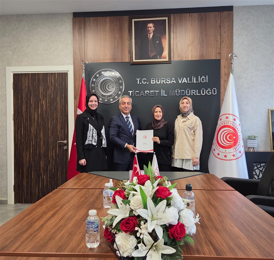 BURSA'DA BİR KADIN KOOPERATİFİ DAHA KURULDU.