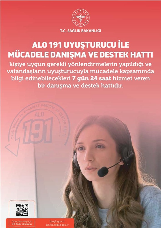 26 Haziran Uluslararası Uyuşturucu Kullanımı ve Kaçakçılığı İle Mücadele Günü 