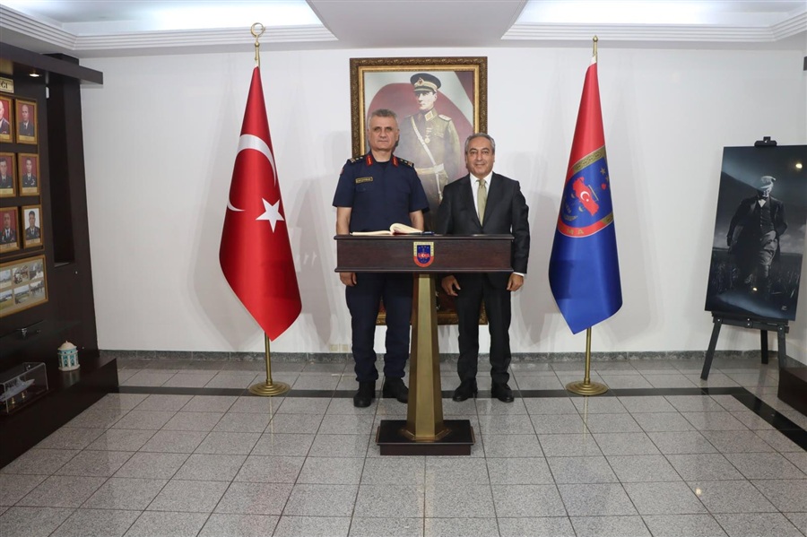 Bursa İl Jandarma Komutanı Sn. Mustafa Bakçepınar’ı ziyaret